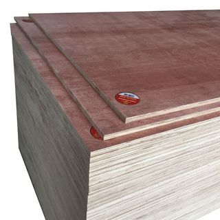 GREATWOOD ไม้อัดยางเฟอร์นิเจอร์ หน้าแดง #15 120x240ซม.