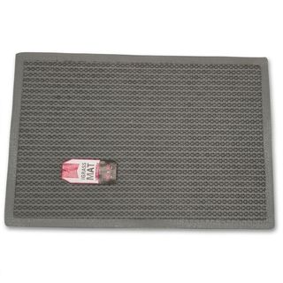 พรมดักฝุ่นกันลื่น PGM9100GR ขนาด 40x60ซม. หนา 1มม.สีเทา