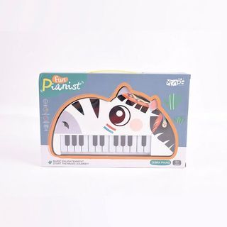 TOYS เปียโนเด็ก ลายม้าลาย#S680-115 (29x19x4.7ซม.)
