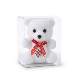 ตุ๊กตาหมีตกแต่งต้นคริสต์มาส  9x7x12ซม. JX18039