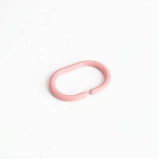 Primo ห่วงแขวนม่านห้องน้ำ รุ่น EDJJ12-PK   สีชมพู