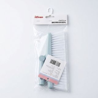 ICLEAN อะไหล่หัวไม้กวาด สำหรับ JYM011 ขนาด 8×24×6 ซม. รุ่น JYM042 สีฟ้า