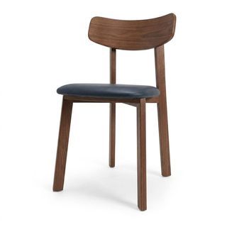 DELICATO เก้าอี้ทานอาหาร รุ่น Riga ขนาด47x49x81ซม. สีวอลนัท