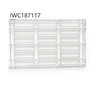 ลินเนียร์ เหล็กดัดหน้าต่าง IWC187117 (ติดครอบ) 180x110ซม. สีขาว