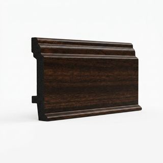 GREAT WOOD ไม้บัวพื้น PS JC192-5 89x11.5x2900มม. สีวอลนัทเข้ม