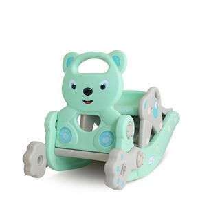 TOYS ชุดสไลเดอร์ม้าโยกหมีน้อย 2 in 1 รุ่น BLYMHT002 ขนาด 81x40x53 ซม.