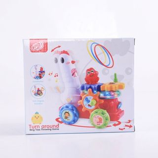 TOYS ของเล่นรถประกอบไก่น้อยน่ารัก#HD9060 ขนาด (18x11x15.5 ซม.)
