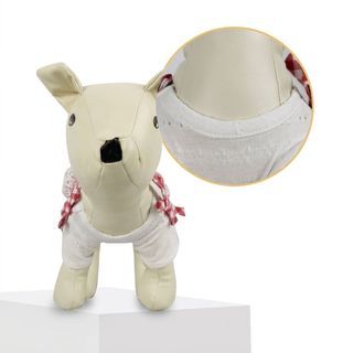 ชุดกระโปรงสัตว์เลี้ยง รุ่นCL043Sไซส์S ขนาด10นิ้ว สีชมพู  DUDUPETS