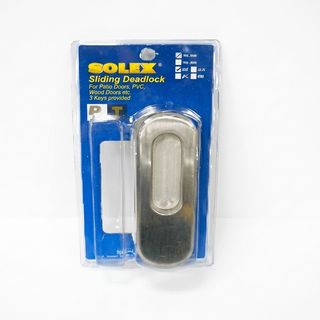 มือจับบานเลื่อน สีอบขาว No.252SS-DUMMY SOLEX