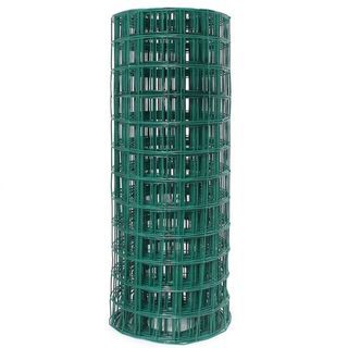 ปืนใหญ่  ตาข่ายสี่เหลี่ยมเคลือบ PVC ตา 1นิ้ว ขนาด 90ซม.x10เมตร