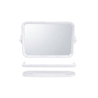 Donmark กระจกชุด 3 ชิ้น ทรงเหลี่ยม รุ่น DM-800   สีขาว