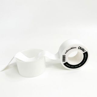 VAVO เทปพันเกลียว 25มม.x0.1มม.x25ม. รุ่น G_003 สีขาว