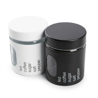 AILO ขวดโหลแก้ว 600 มล. BROOKLYE-BL สีดำ