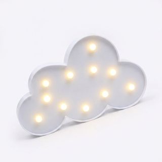 COZY LEDไฟตกแต่งรูปเมฆ  ขนาด 18.5×30×3 ซม.  รุ่น FM17 สีขาว