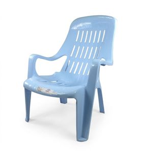 SUMMER SET เก้าอี้พลาสติกเอนนอน รุ่น สุขสบาย FT-234/A ขนาด 58x51x85 ซม. สีฟ้าอ่อน