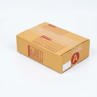 i-box OTP กล่องไปรษณีย์ #A ขนาด 14x20x6cm. รุ่น 3PBA-1 สีน้ำตาล