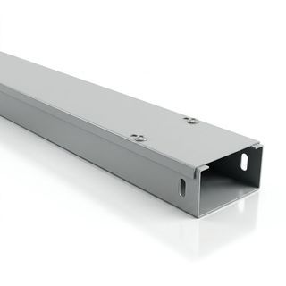 ATMOS รางไวร์เวย์เหล็ก 2นิ้วx4นิ้วx2.4m. สีเทา