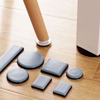 BIGROW เฟอร์นิเจอร์สไลเดอร์ทรงสี่เหลี่ยม ขนาด 90*90*8มม. รุ่น S3F90  สีครีม