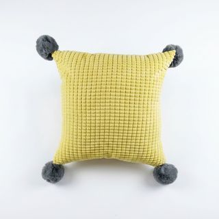 COZY หมอนอิง ขนาด 43×43×8ซม. รุ่น CY32  สีเหลือง