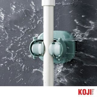 KOJI DIY ที่แขวนอุปกรณ์ทำความสะอาด รุ่น 2JYS034-BU ขนาด 7.5x9x8 cm. สีน้ำเงิน