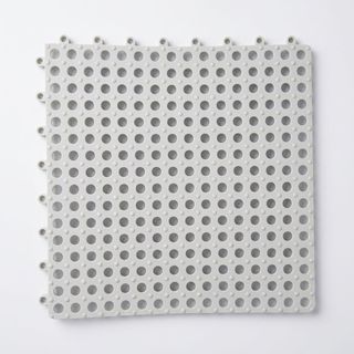 Graffe แผ่นกันลื่นPVC (4ชิ้น/แพ็ค) รุ่น RFM3030WH  ขนาด 30x30 ซม. สีขาว