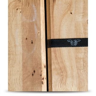 GREAT WOOD ฝ้าระแนงไม้ ไม้ยางพาราจ๊อยส์ CC (1x5) 1/2