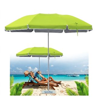 Summer Set ร่มชายหาด Sencillez ขนาด 180×180×180ซม.  สีเขียว