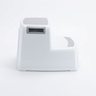 SAKU เก้าอี้สตูล 2 ชั้น TG59339 สีขาว-เทา