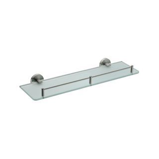 Karat Faucet หิ้งวางของกระจกพร้อมราวกั้นสแตนเลส 304 รุ่น KB-15-732-63 ขนาด 50 ซม.