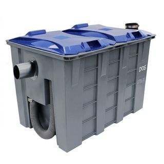 DOS ถังดักไขมันบนดิน ขนาด 40L รุ่น G-TEK สีดำ