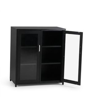 ตู้เก็บของเหล็กอเนกประสงค์ 80x43x90ซม. BDL09 ดำ