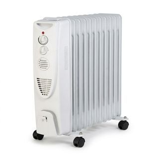 SOLAR เครื่องปรับอุณหภูมิ 2500w Oil-filled Radiator ORF-11A สีขาว