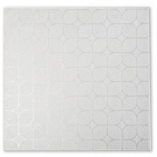 ลิสเซ่ ฝ้ายิปซัมทีบาร์ 60x60ซม. รุ่นเงินมีโชค (ซิลเวอร์) บรรจุ 10แผ่น/กล่อง