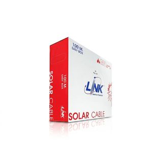 LINK สายไฟโซล่าร์เซลล์ PV ขนาด 4.0 mm2 TUV EN50618 รุ่น CB-1040B-1 (100 M./Box) สีดำ