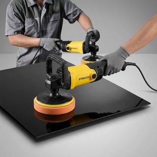 STANLEY เครื่องขัดเงาแบบกลม 180mm 1300W รุ่น SP137-B1