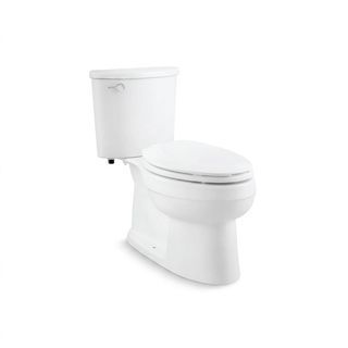 KOHLER สุขภัณฑ์แบบสองชิ้น ใช้น้ำ 4 ลิตร รุ่น อะแดร์ คอนซีล  พร้อมฝารองนั่งเฟรนช์เคิร์ฟแ รุ่น K-22248K-C-0  ขนาด