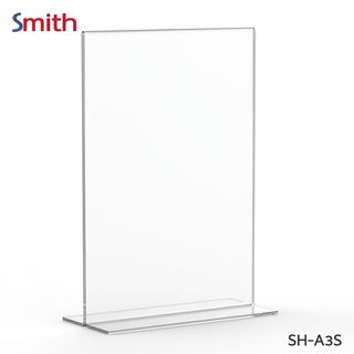 SMITH ป้ายอะคริลิคเอ3 T-Shape แนวตั้ง รุ่น SH-A3S ขนาด 29.7x42.4x9cm