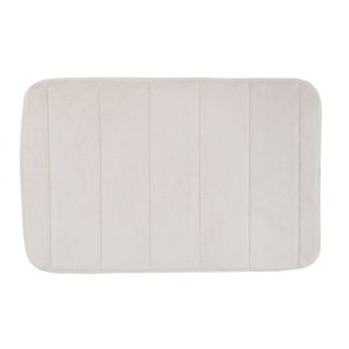 พรมเช็ดเท้าโฟม Cozy ขนาด 40×60×1.2ซม. สีเบจ