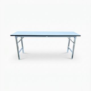 Delicato โต๊ะพับหน้าขาวปิดโฟเมก้า45x180x75 ซม.รุ่นTF-1872