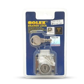 SOLEX กุญแจลิ้นชัก WF194 (แผง)